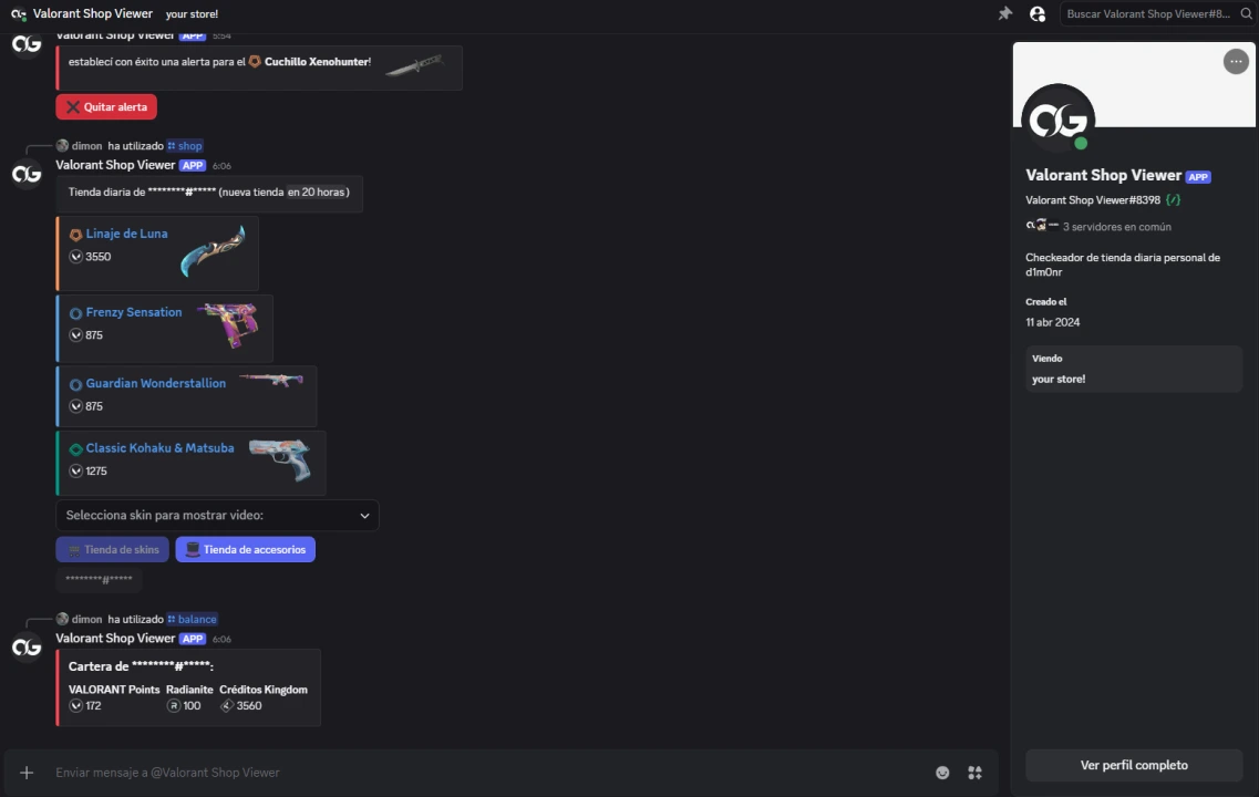 Valorant Shop Viewer